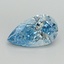 2.06 Ct. Fancy Vivid Blue Pear Lab Grown Diamond