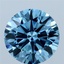 5.00 Ct. Fancy Vivid Blue Round Lab Grown Diamond