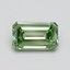 1.02 Ct. Fancy Intense Green Emerald Lab Grown Diamond