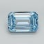 10.26 Ct. Fancy Intense Blue Emerald Lab Grown Diamond
