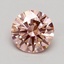 0.60 Ct. Fancy Intense Pink Round Lab Grown Diamond