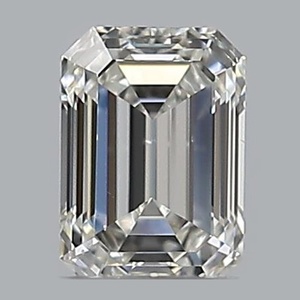 Emerald diamond — real photo