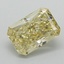 1.04 Ct. Fancy Yellow Radiant Lab Grown Diamond