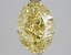 3.08 Ct. Fancy Intense  Yellow Oval Lab Grown Diamond
