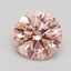 2.01 Ct. Fancy Intense Pink Round Lab Grown Diamond