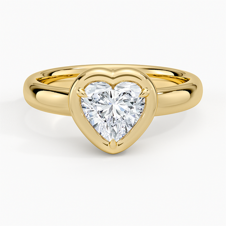 Andrea Bezel Prong Ring