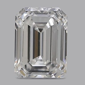 Emerald diamond — real photo