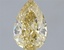 1.54 Ct. Fancy Intense Yellow Pear Lab Grown Diamond