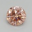1.51 Ct. Fancy Intense Pink Round Lab Grown Diamond