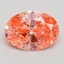 2.02 Ct. Fancy Vivid Pink Oval Lab Grown Diamond
