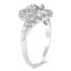 The Keeva Ring, smalltop view on a hand