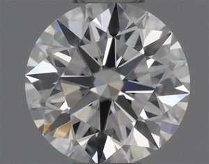 Round diamond — real photo