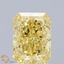 1.81 Ct. Fancy Yellow Radiant Lab Grown Diamond