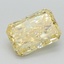 1.54 Ct. Fancy Intense Yellow Radiant Lab Grown Diamond