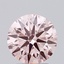 2.05 Ct. Fancy Intense Pink Round Lab Grown Diamond
