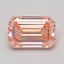 2.01 Ct. Fancy Vivid Pink Emerald Lab Grown Diamond