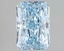 1.54 Ct. Fancy Intense Blue Radiant Lab Grown Diamond