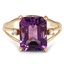 Retro Amethyst Vintage Ring