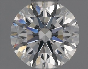 Round diamond — real photo