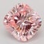 3.07 Ct. Fancy Intense Pink Cushion Lab Grown Diamond