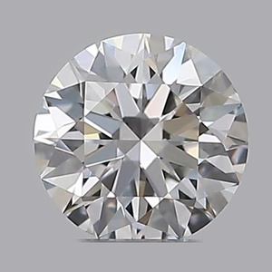 Round diamond — real photo