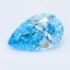 1.50 Ct. Fancy Vivid Blue Pear Lab Grown Diamond