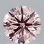 1.52 Ct. Fancy Intense Pink Round Lab Grown Diamond