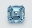 2.01 Ct. Fancy Vivid  Blue Asscher Lab Grown Diamond