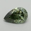 3.00 Ct. Fancy Vivid Green Pear Lab Grown Diamond