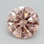 3.00 Ct. Fancy Intense Pink Round Lab Grown Diamond