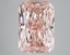6.38 Ct. Fancy Vivid Pink Radiant Lab Grown Diamond