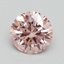 1.50 Ct. Fancy Intense Pink Round Lab Grown Diamond
