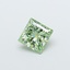 1.04 Ct. Fancy Intense Green Princess Lab Grown Diamond