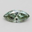 1.00 Ct. Fancy Intense Green Marquise Lab Grown Diamond