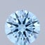 3.71 Ct. Fancy Vivid Blue Round Lab Grown Diamond