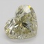 1.51 Ct. Fancy Light Brownish Yellow Heart Diamond