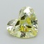 1.02 Ct. Fancy Intense Yellow Heart Lab Grown Diamond