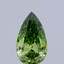 0.48 Ct. Fancy Vivid  Green Pear Lab Grown Diamond