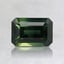 6.6x4.5mm Parti-Color Emerald Australian Sapphire