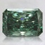2.03 Ct. Fancy Vivid Pacific Green Radiant Lab Grown Diamond