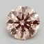 1.66 Ct. Fancy Intense Pink Round Lab Grown Diamond