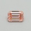 0.31 Ct. Fancy Intense Pink Emerald Lab Grown Diamond