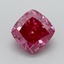 1.01 Ct. Fancy Red Cushion Lab Grown Diamond