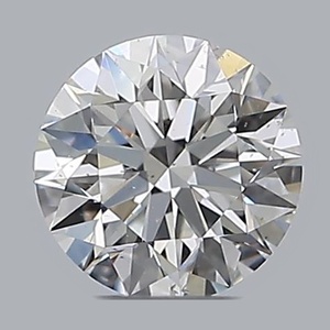 Round diamond — real photo