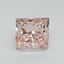 5.00 Ct. Fancy Intense Pink Princess Lab Grown Diamond