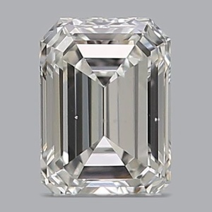 Emerald diamond — real photo