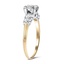 The Karisa Ring, smalltop view on a hand
