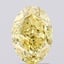2.02 Ct. Fancy Vivid  Yellow Oval Lab Grown Diamond