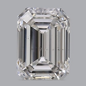 Emerald diamond — real photo