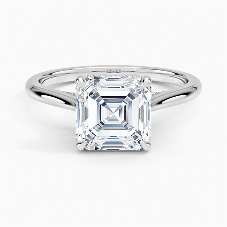 18K White Gold Dawn 1.5mm Diamond Ring